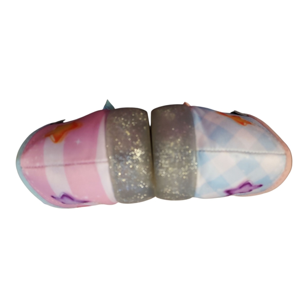 Hot Chocolate Multicolored Bear, Star, Worm Print “Sugar Rush” Mary Janes Size 8 - Picture 7 of 12